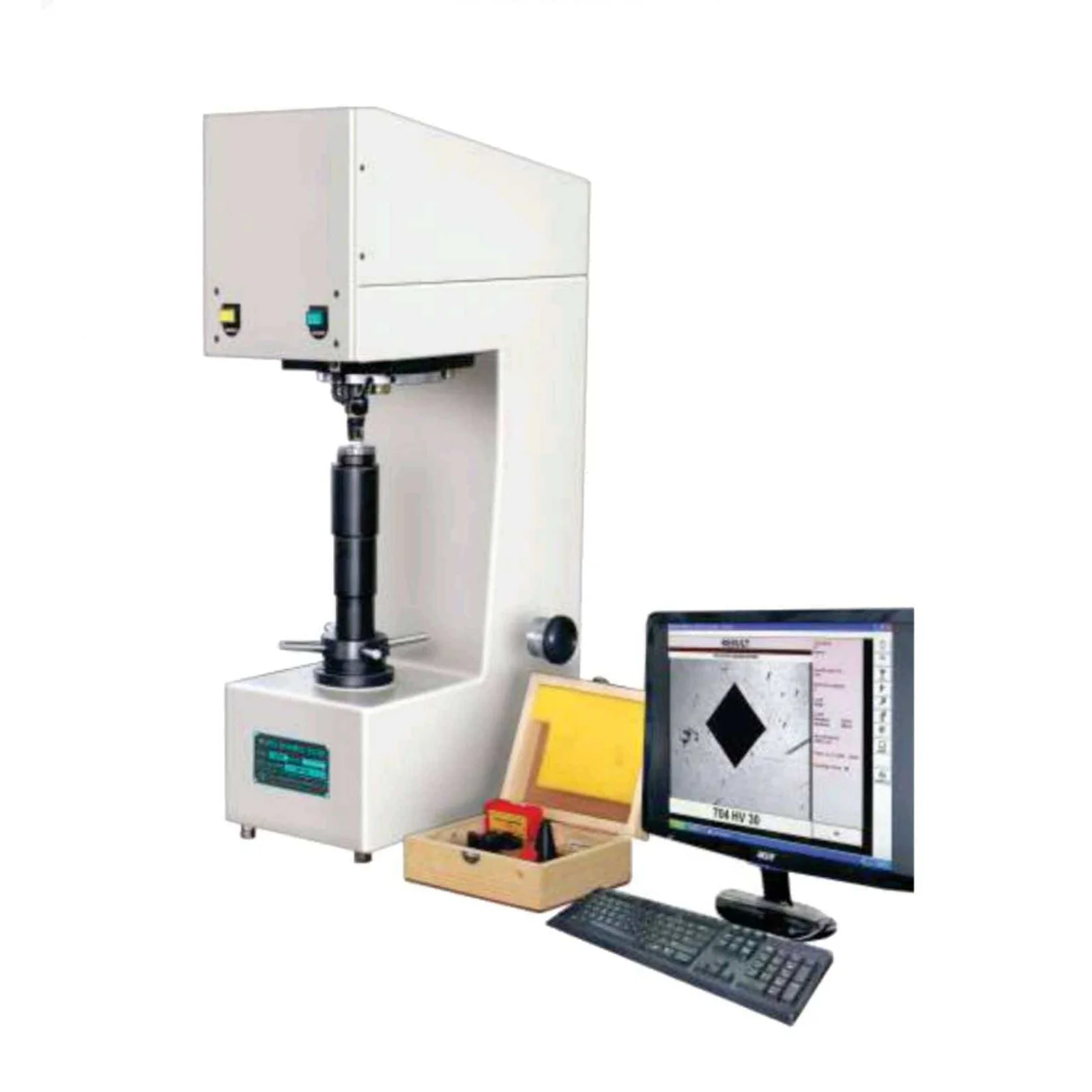 Computerized Vickers Hardness Testing Machine Image